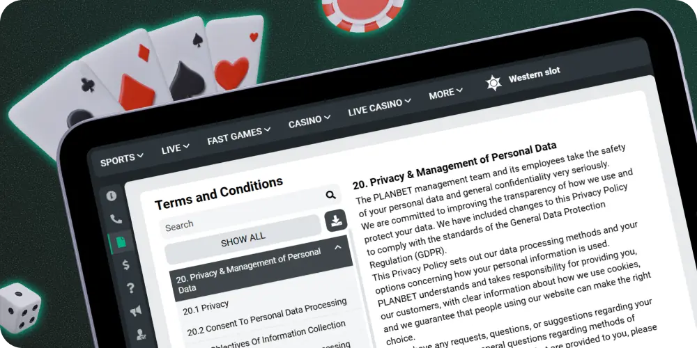 Bangladeshi casinos Privacy policy